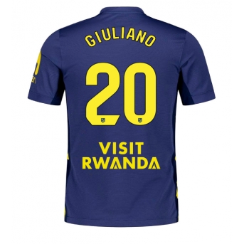 Billige Fotballdrakt Atletico Madrid Giuliano Simeone #20 Replika Bortedrakt 2025-26 Kortermet